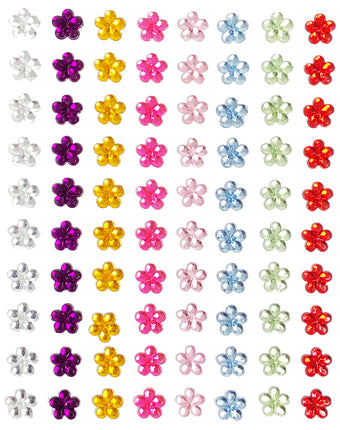 PXP Professional Colours Plaksteentjes Bloemetjes 80 stuks