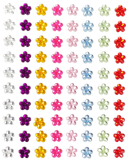 PXP Professional Colours Plaksteentjes Bloemetjes 80 stuks