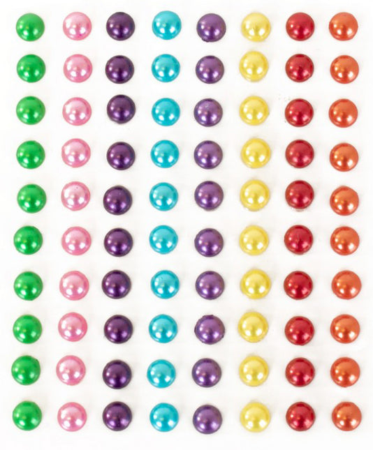 PXP Professional Colours Plaksteentjes Pearl Rondjes 80 stuks