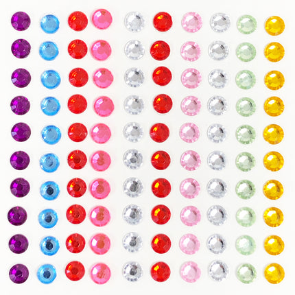 PXP Professional Colours Plaksteentjes Rondjes 100 stuks