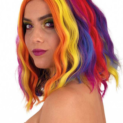 PXP Professional Colours Pruik Alicia Wave Multicolor
