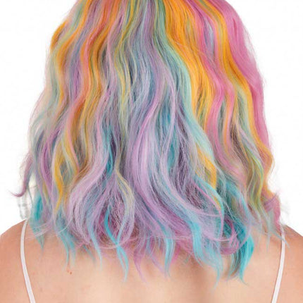 PXP Professional Colours Pruik Alicia Wave Pastel Kleuren met Pony