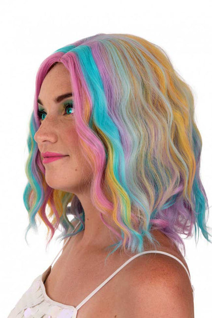 PXP Professional Colours Pruik Alicia Wave Pastel Kleuren