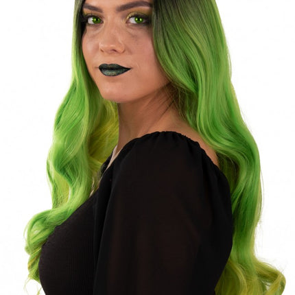 PXP Professional Colours Pruik Selena Groen