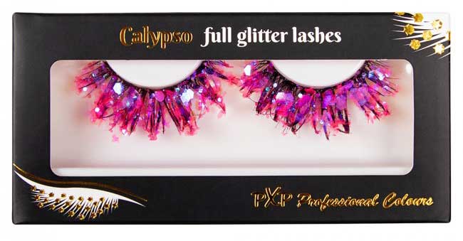 PXP Professional Colours PXP Blossom fluoriserend glitter wimpers Calypso stijl
