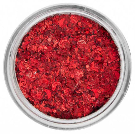 PXP Professional Colours PXP Chunky Glitter Cream Coral Red 10 ml