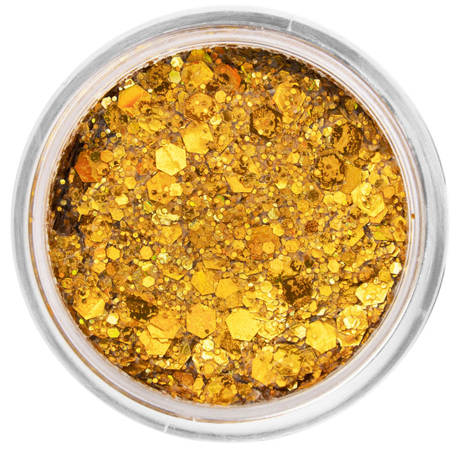 PXP Professional Colours PXP Chunky Glitter Cream Gold Mellow 10 ml