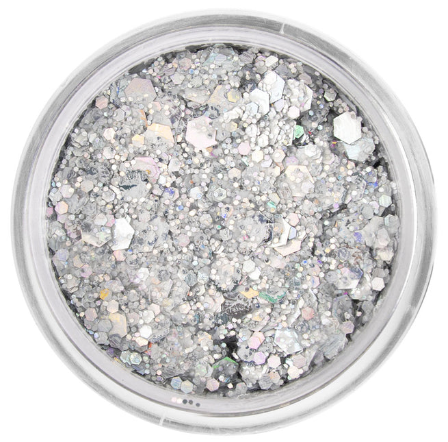 PXP Professional Colours PXP Chunky Glitter Cream Lucky Silver 10 ml