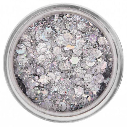 PXP Professional Colours PXP Chunky Glitter Cream Lucky Silver 10 ml