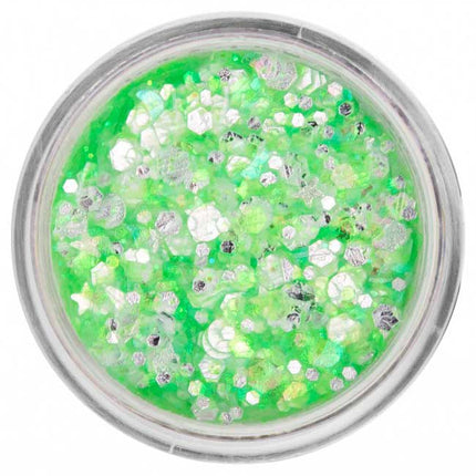 PXP Professional Colours PXP Chunky Glitter Cream Neon Emerald Candy 10 ml