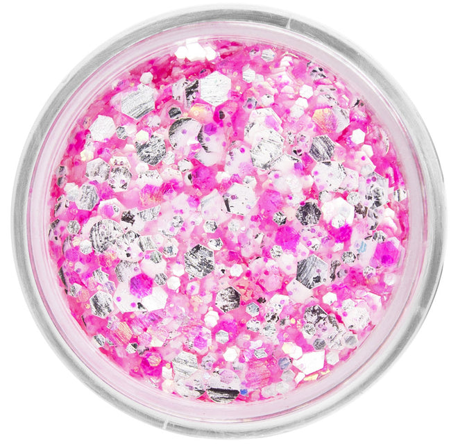 PXP Professional Colours PXP Chunky Glitter Cream Neon Pink Candy 10 ml