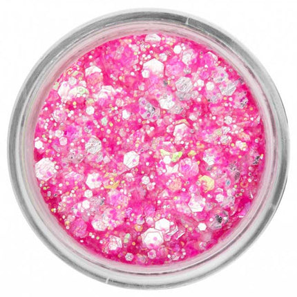 PXP Professional Colours PXP Chunky Glitter Cream Neon Pink Candy 10 ml