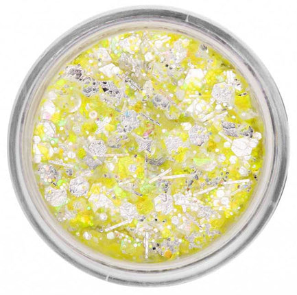 PXP Professional Colours PXP Chunky Glitter Cream Neon Yellow Candy 10 ml