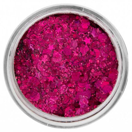 PXP Professional Colours PXP Chunky Glitter Cream Pink Fuchsia 10 ml
