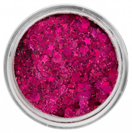 PXP Professional Colours PXP Chunky Glitter Cream Pink Fuchsia 10 ml