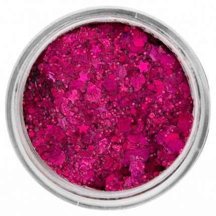 PXP Professional Colours PXP Chunky Glitter Cream Pink Fuchsia 10 ml