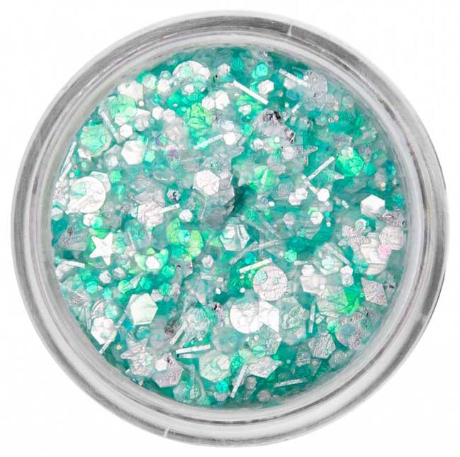PXP Professional Colours PXP Chunky Glitter Cream Sea Green Candy 10 ml