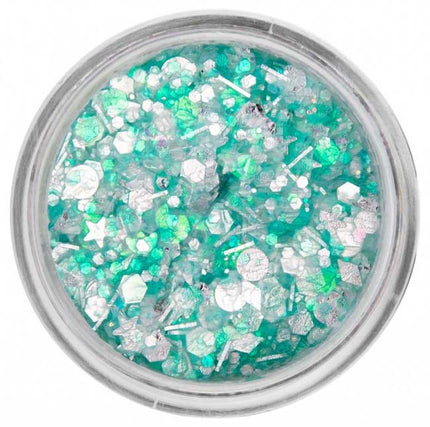 PXP Professional Colours PXP Chunky Glitter Cream Sea Green Candy 10 ml