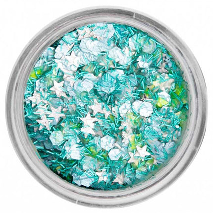 PXP Professional Colours PXP Chunky Glitter Cream Turquoise Ocean 10 ml