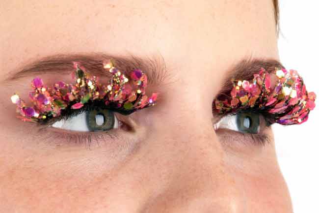 PXP Professional Colours PXP Fairy Fluoriserend glitter wimpers Calypso stijl