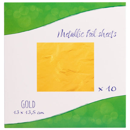 PXP Professional Colours PXP Folie vellen goud 10 stuks