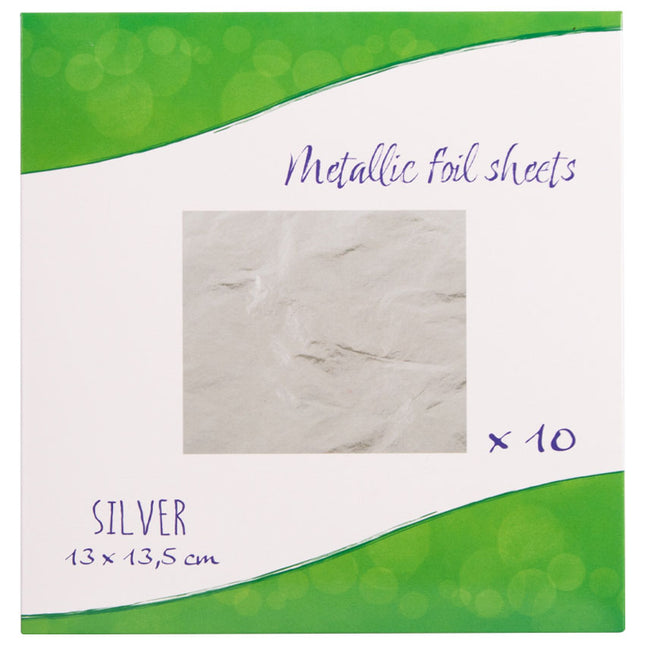 PXP Professional Colours PXP Folie vellen zilver 10 stuks