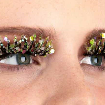 PXP Professional Colours PXP Lime Luminous glitter wimpers Calypso stijl