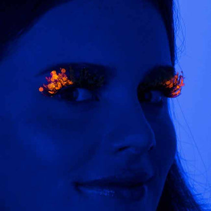 PXP Professional Colours PXP Oranje Fluoriserende glitter wimpers Barranquilla stijl