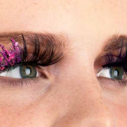 PXP Professional Colours PXP Roze Fluoriserende glitter wimpers Barranquilla stijl