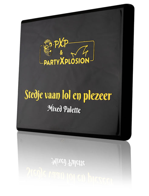 PXP Professional Colours PXP Schmink en Glitter Mix Palette Stedje vaan lol en plezeer