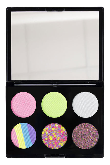 PXP Professional Colours PXP Schmink en Glitter Mix Palette UV Pastel Unicorn