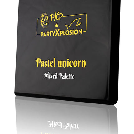 PXP Professional Colours PXP Schmink en Glitter Mix Palette UV Pastel Unicorn