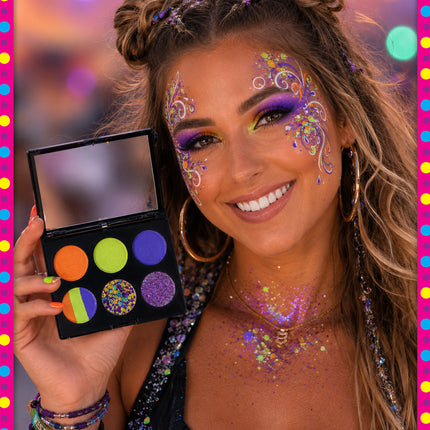 PXP Professional Colours PXP Schmink en Glitter Mix Palette Wicked
