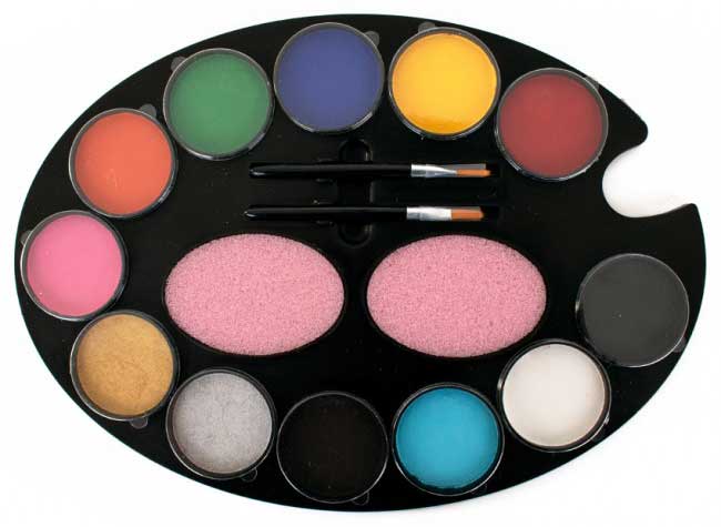 PXP Professional Colours PXP Schmink Palet Basic 12 x 4 gram