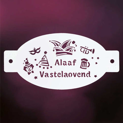 PXP Professional Colours PXP Schminkjabloon Vastelaovend