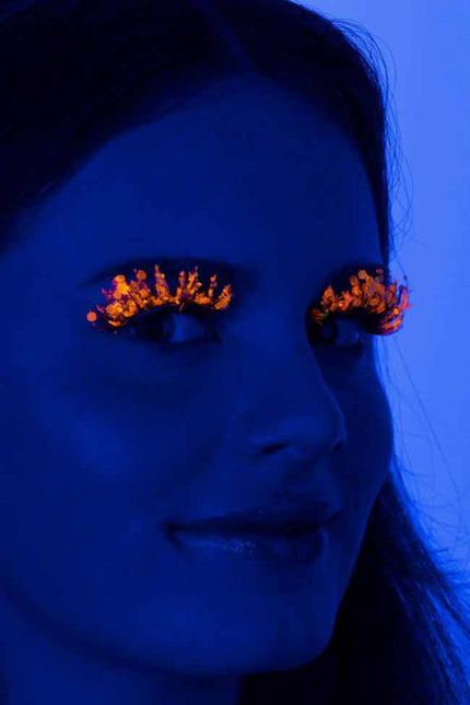 PXP Professional Colours PXP Solar Fluoriserende glitter wimpers Calypso stijl