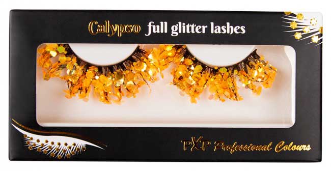 PXP Professional Colours PXP Solar Fluoriserende glitter wimpers Calypso stijl