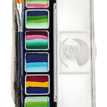 PXP Professional Colours PXP Splitcake schmink Palet 6 B