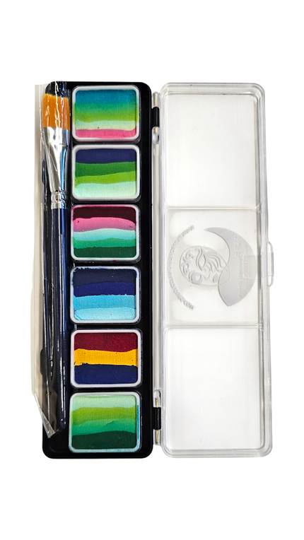 PXP Professional Colours PXP Splitcake schmink Palet 6 B