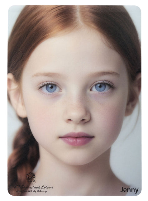 PXP Professional Colours Schmink Oefenbord Jenny Meisje