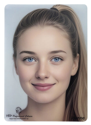 PXP Professional Colours Schmink Oefenbord Joanne Vrouw