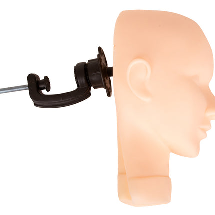 PXP Professional Colours Schmink Oefenhoofd met masker en tafelklem