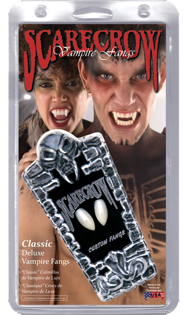 Scarecrow Vampire Fangs Classic Deluxe Vampier tanden