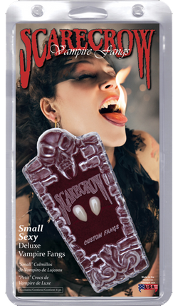 Scarecrow Vampire Fangs Small Sexy Deluxe Vampier tanden