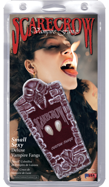 Scarecrow Vampire Fangs Small Sexy Deluxe Vampier tanden
