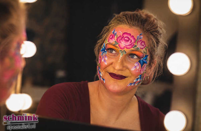 Schmink Specialist 20 September 2026 - 10:00u - Splitcake schminkcursus Bloemenpracht