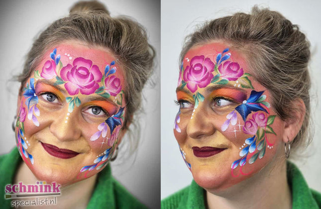 Schmink Specialist 31 mei 2026 - 10:00u - Splitcake schminkcursus Bloemenpracht