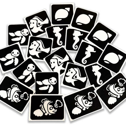 Schmink Specialist Dory & Nemo Glittertattoo Sjablonenset