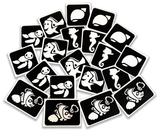 Schmink Specialist Dory & Nemo Glittertattoo Sjablonenset