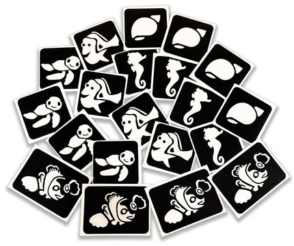 Schmink Specialist Dory & Nemo Glittertattoo Sjablonenset